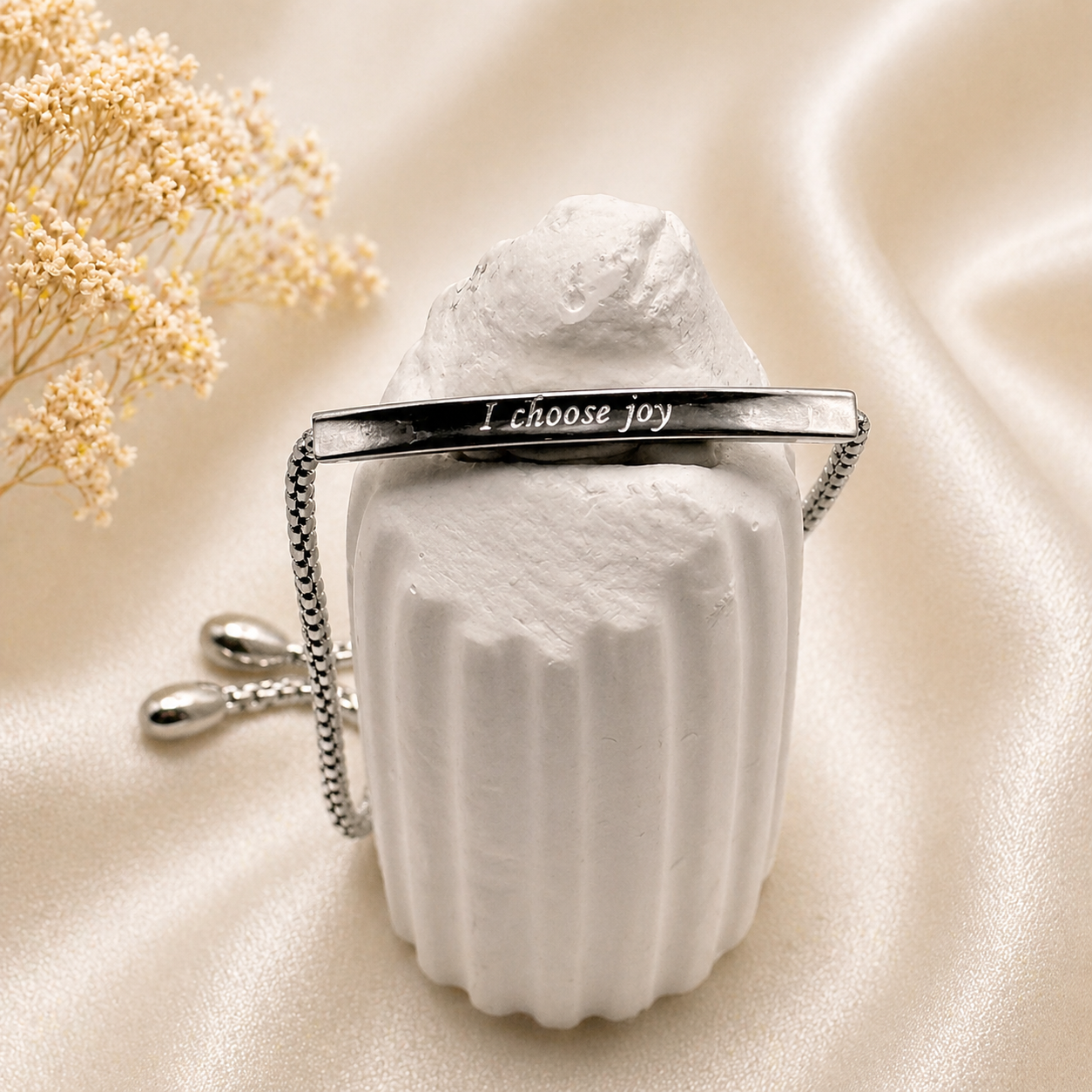 "I Choose Joy" Affirmation Bracelet