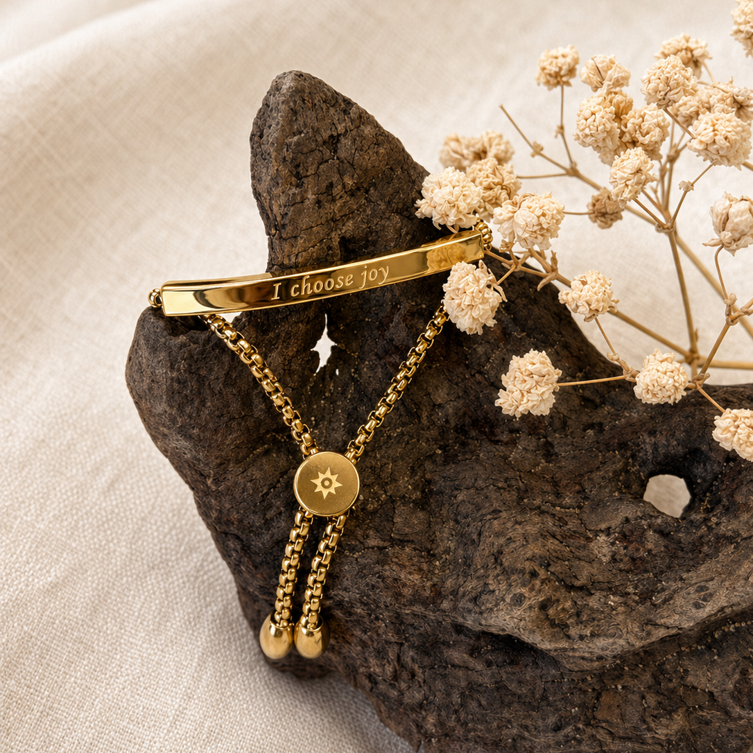 "I Choose Joy" Affirmation Bracelet