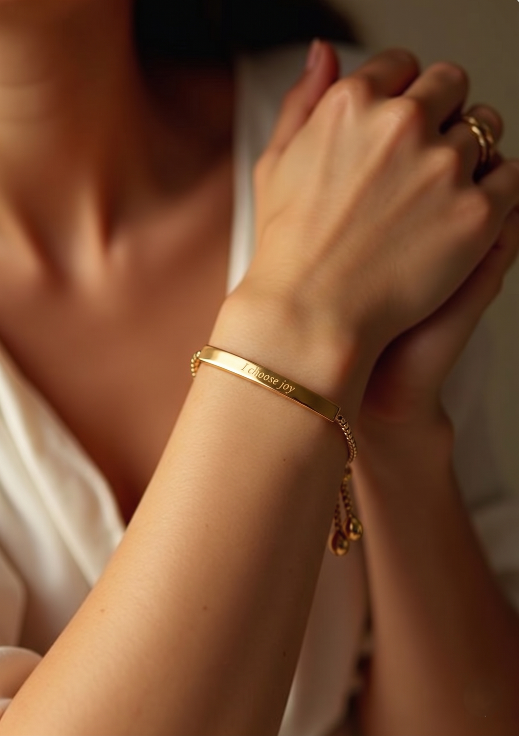 "I Choose Joy" Affirmation Bracelet
