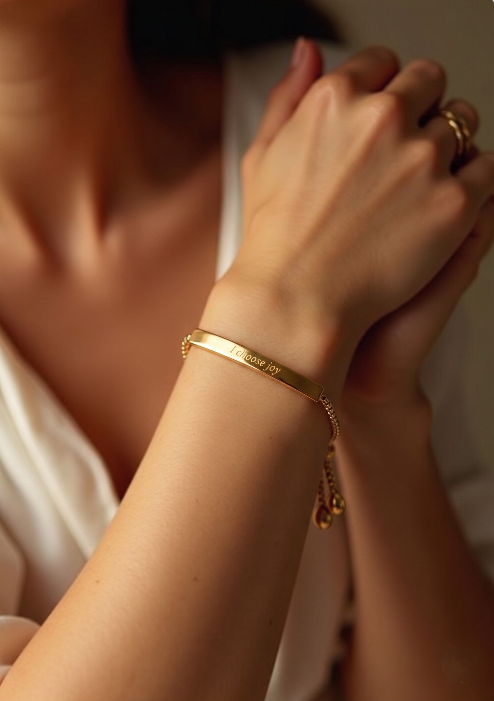 "I Choose Joy" Affirmation Bracelet