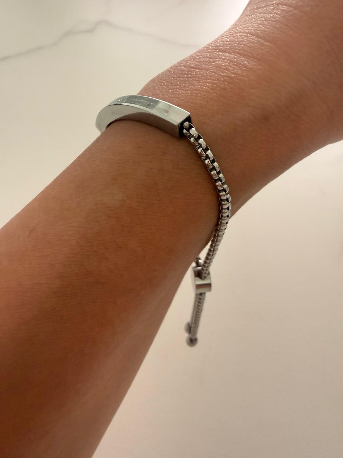 I got this luxury affirmation bracelet