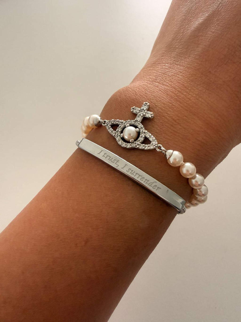 I got this luxury affirmation bracelet