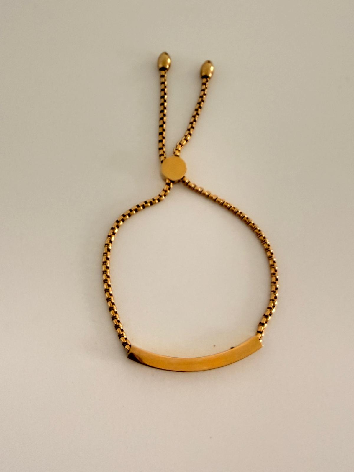 I got this luxury affirmation bracelet