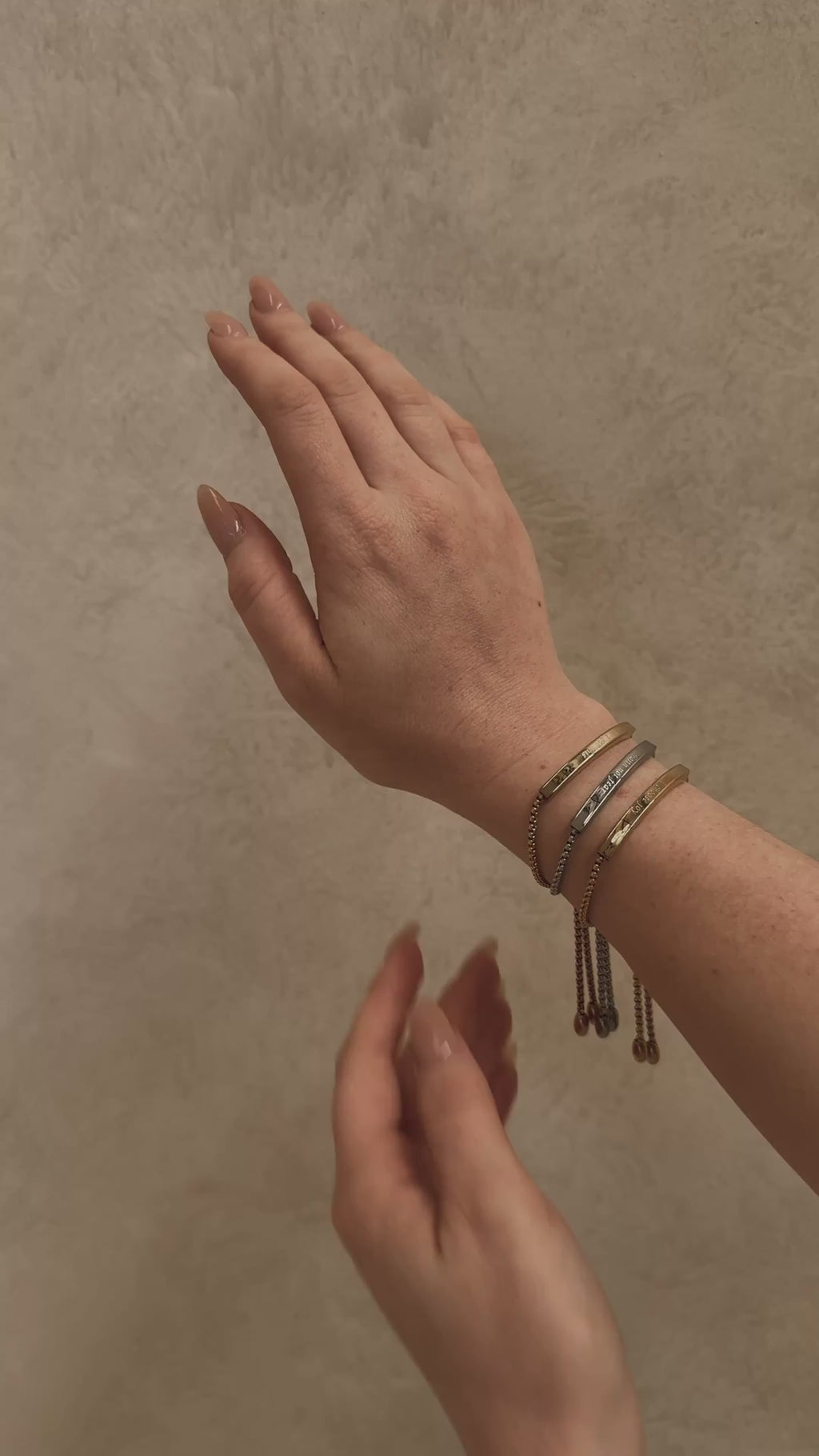 "Intention Over Impulse" Affirmation Bracelet