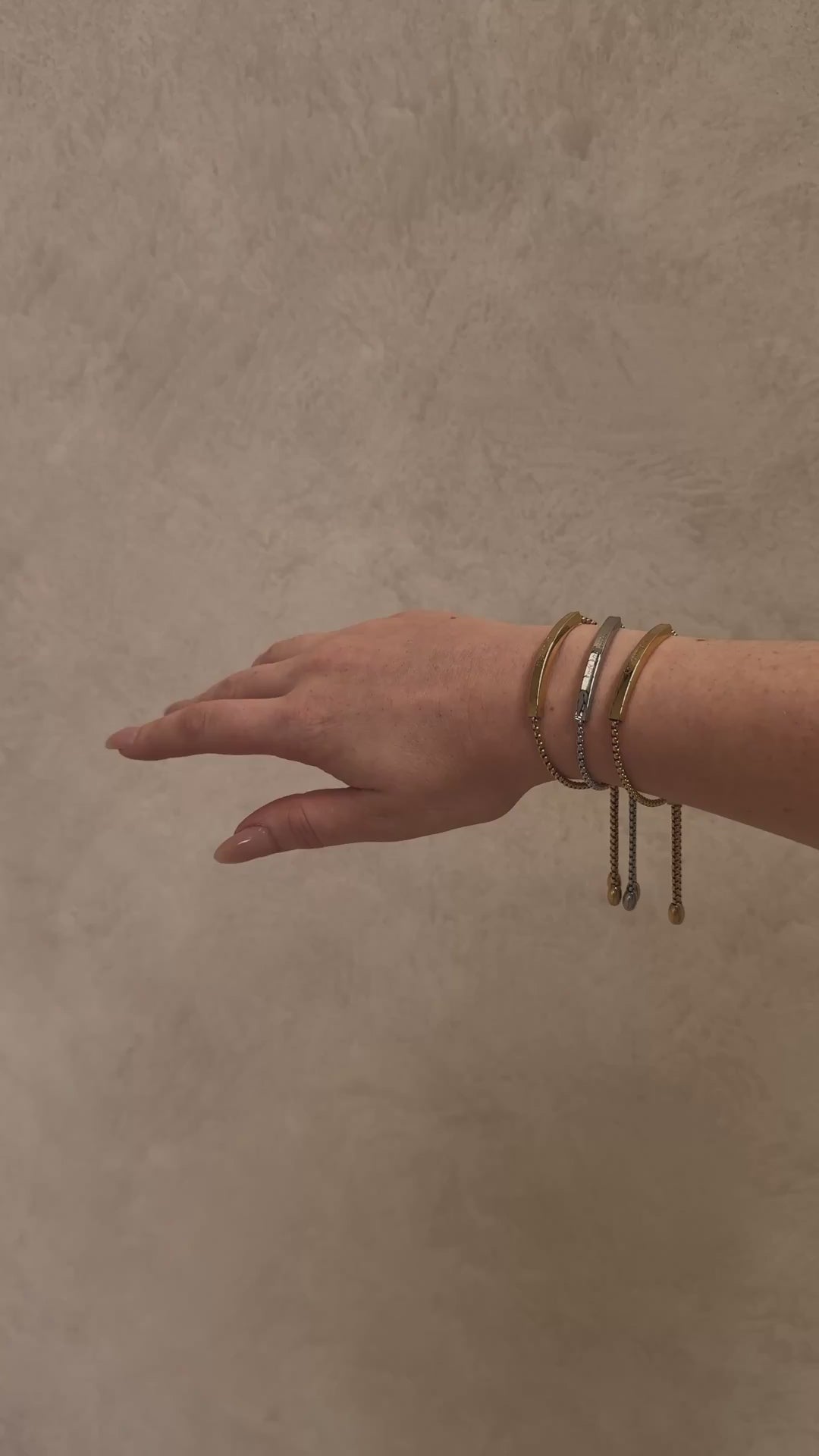 "I Trust, I Surrender" Affirmation Bracelet